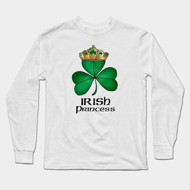 Irish Princess Long Sleeve T-Shirt by IrishViking2